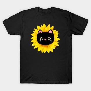 Sunflower Kitty T-Shirt